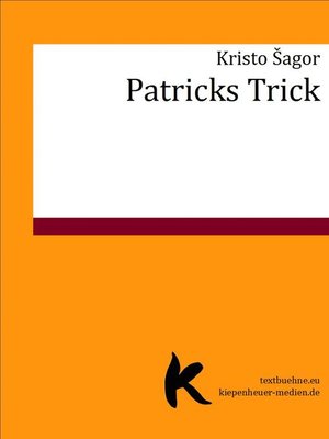 cover image of PATRICKS TRICK